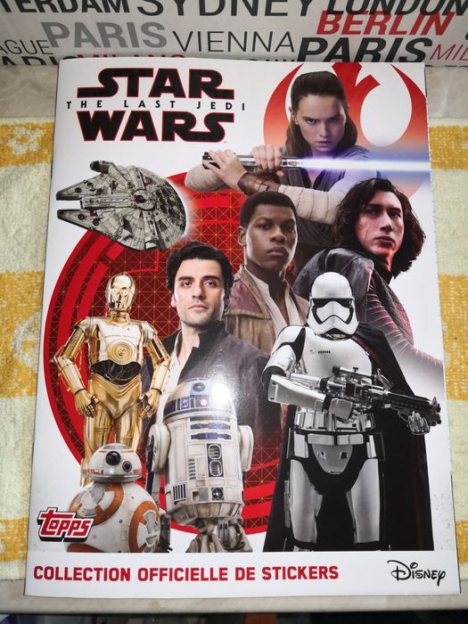 Album Star Wars stickere