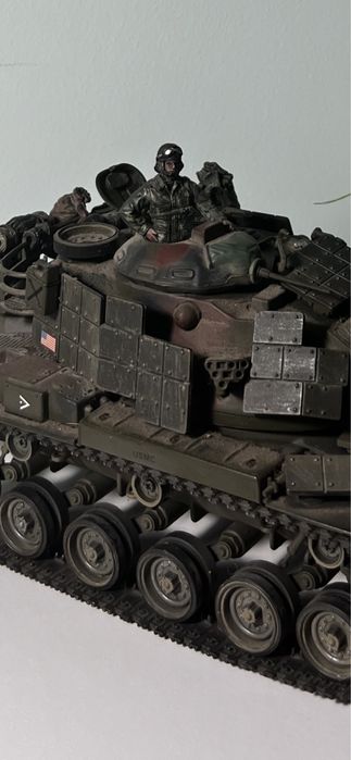 Модель американского танка М60