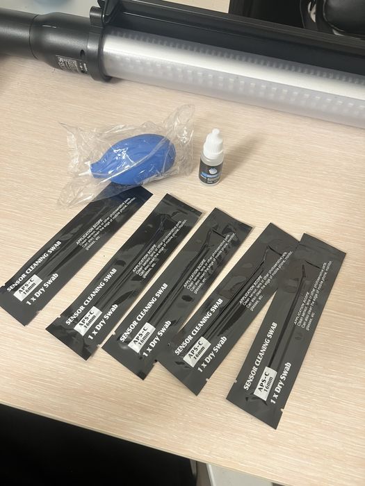 Набор для чистки оптики, объектив