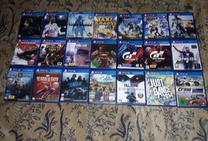 Игры Пс4Пс3Пс5 диски лицензионные