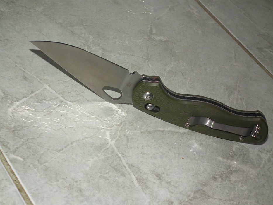 Briceag cutit tactic stil paramilitary Ganzo G729-GR nou, otel 440C, míner G10, axis lock
