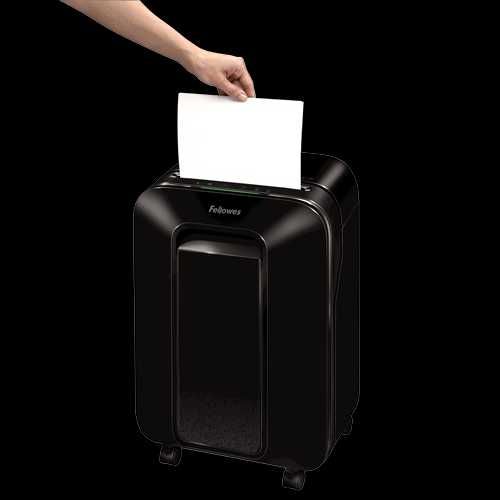 Шредер Fellowes® Powershred® LX201, 2х12 мм, 12 лст., 22 лтр, FS-50500