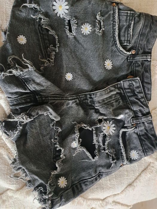 Дамски къси дънки