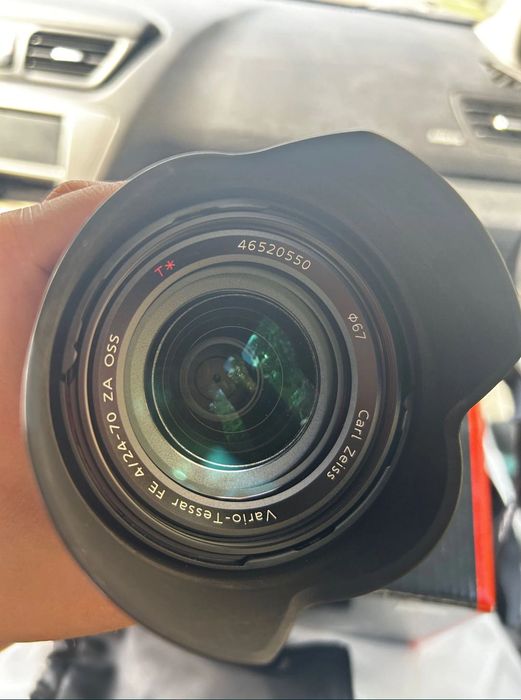 фотоаппарат Sony и объектив