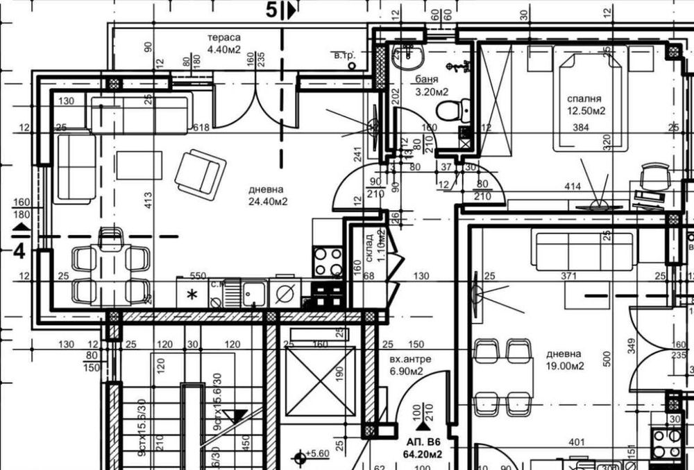 Продава се Двустаен апартамент в Пловдив, Прослав - 78 кв.м за 588 €/кв.м - Снимка #1