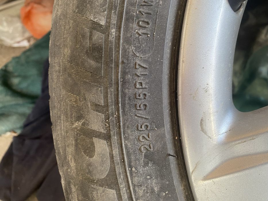 Диски от ауди с резиной летние