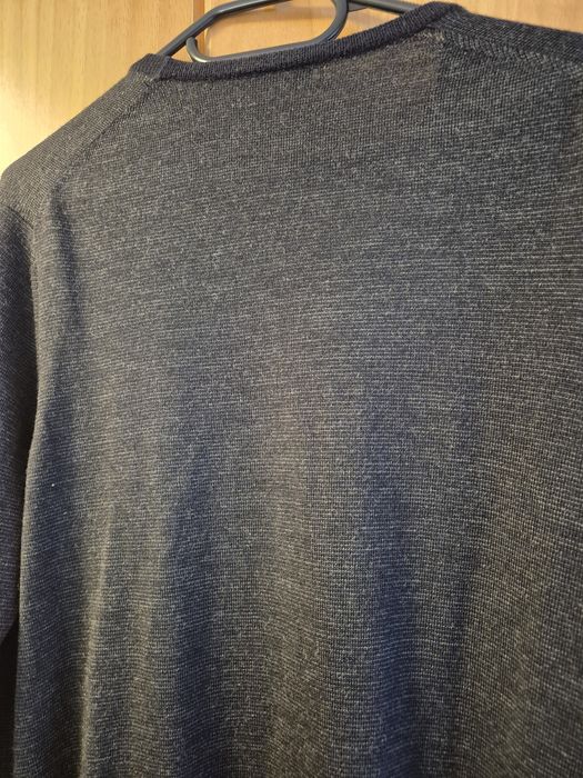 Vand pulover/cardigan barbatesc Boggi Milano, lana 100%, marimea S/M