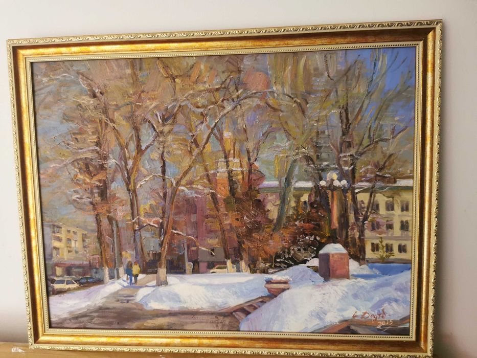 Продам картину "Зимний день"