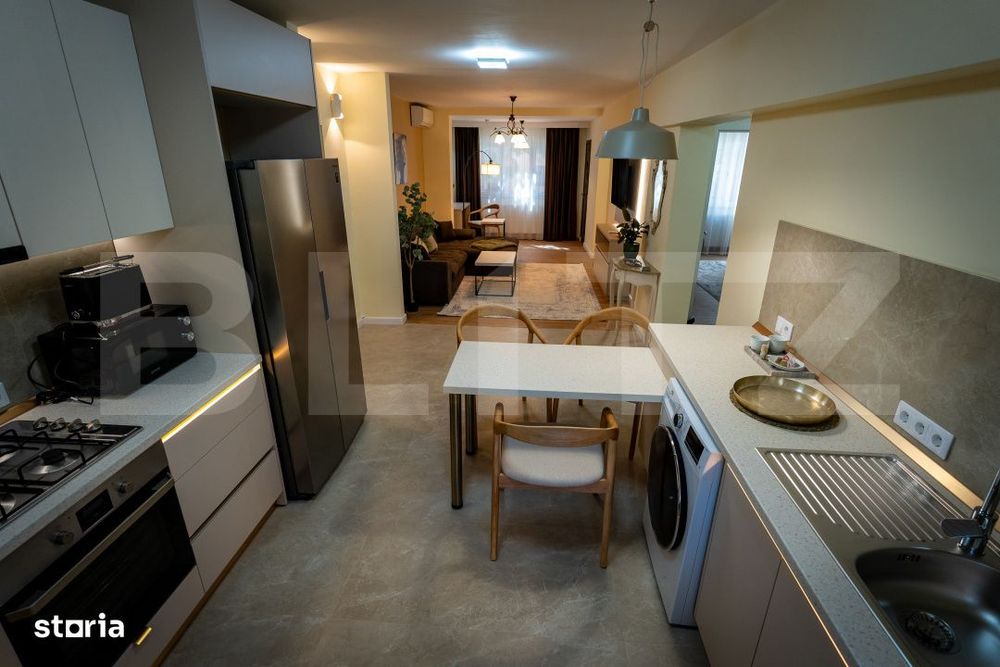 Apartament 3 camere, 2 bai,87 mp, parcare, zona Centrala