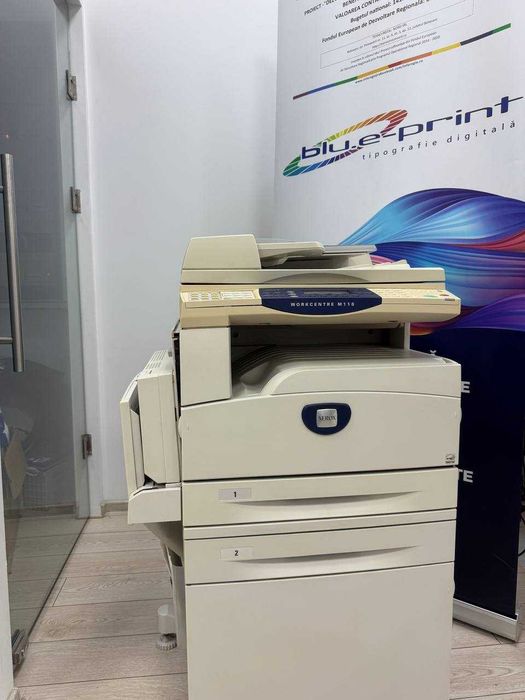 Copiator+scaner monocrom Xerox M118+4 x cartuse+1 fuser kit