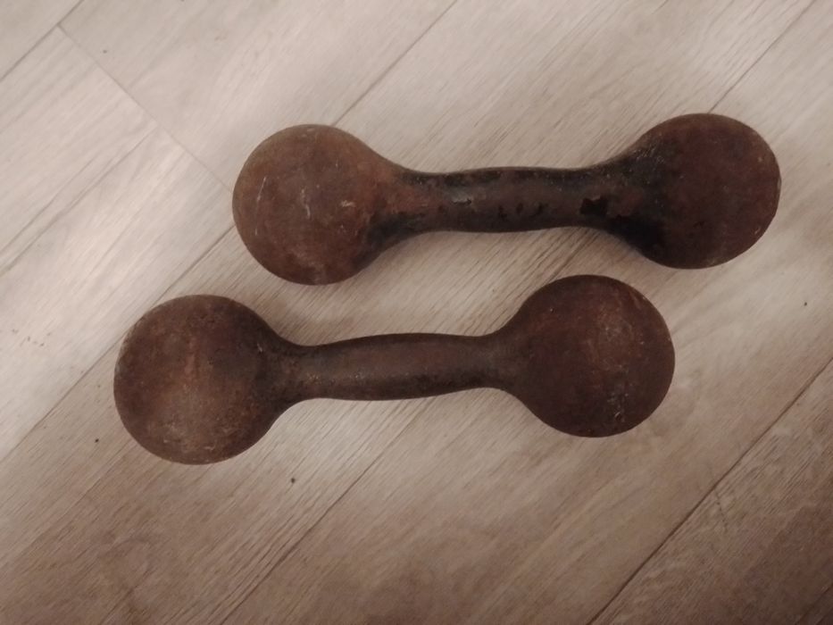 Гантели советские чугунные