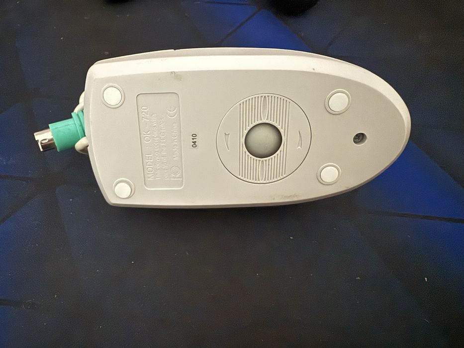 Mouse bila A4Tech OK-720 2 butoane PS/2 - Retro / Vintage