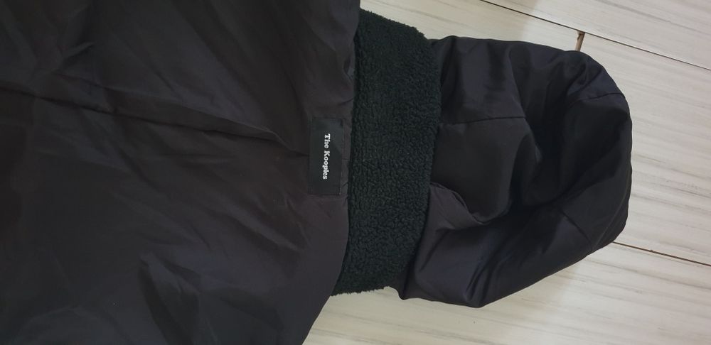 The KOOPLES Paris Wool Leather Parka / L ОРИГИНАЛ! Мъжко Зимно Яке!