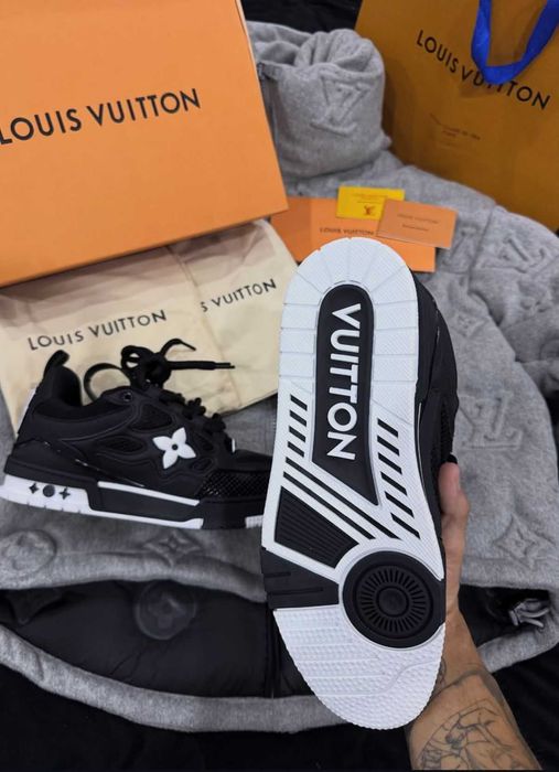 #EDITIE LIMITATĂ# Louis Vuitton LV Skate Triple Black Verificare Colet
