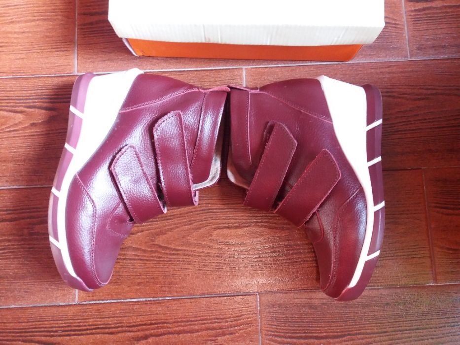 ghete piele naturala nr.38,impecabile