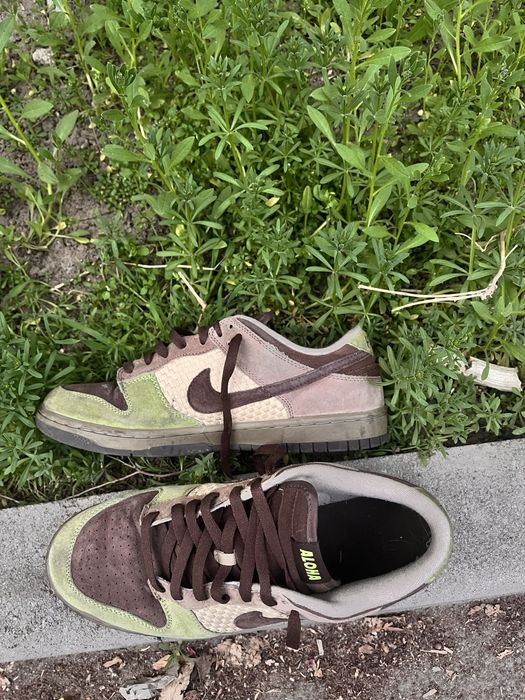 Кросовки Nike dunk low hawaii почти не ношенные