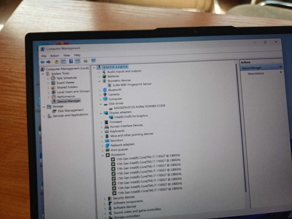 13.3" FHD IPS ThinkBook 13s Core™ i7-11th/16GB RAM/512GB SSD ултрабук