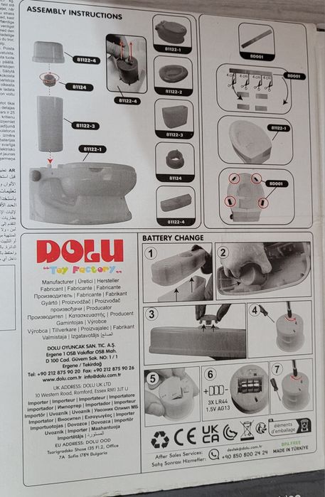 Olita -Tip WC Educational de Antrenament pentru copii
