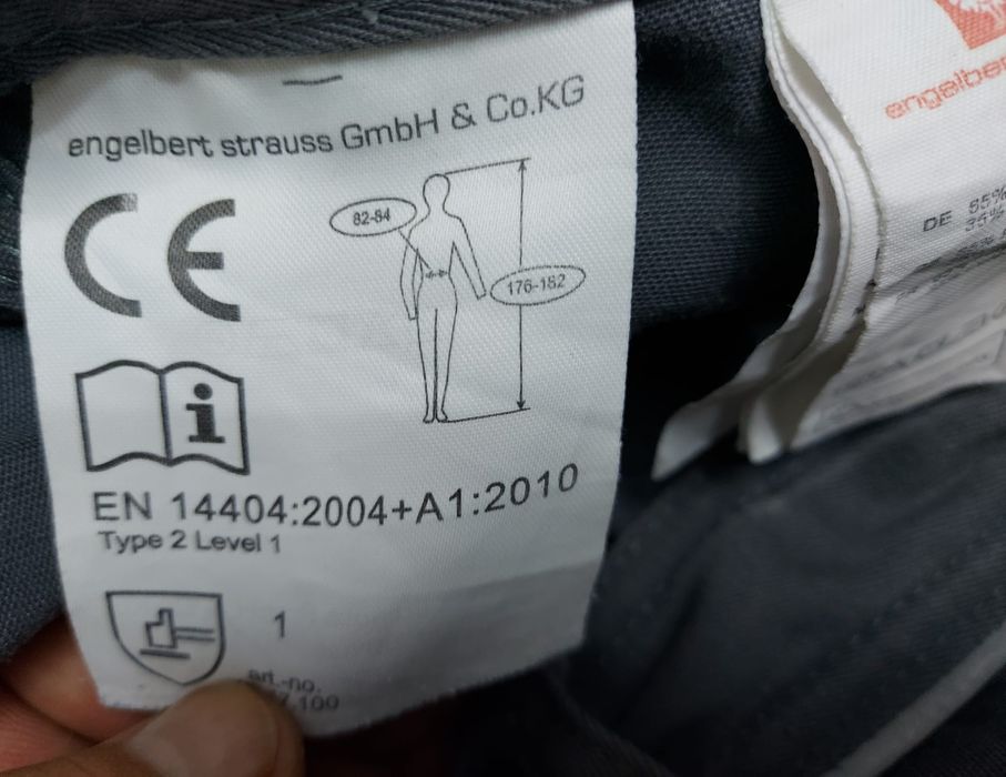 Pantaloni scurti 3/4 Engelbert Strauss Cordura, salopeta munca, nr. 46