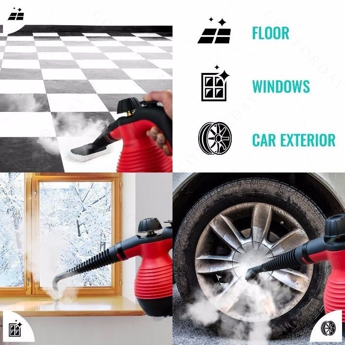 Curatator cu aburi / Steam Cleaner, KIT complet la cutie