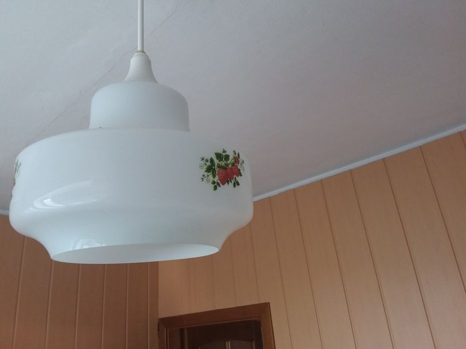 Люстра-плафон, советская.