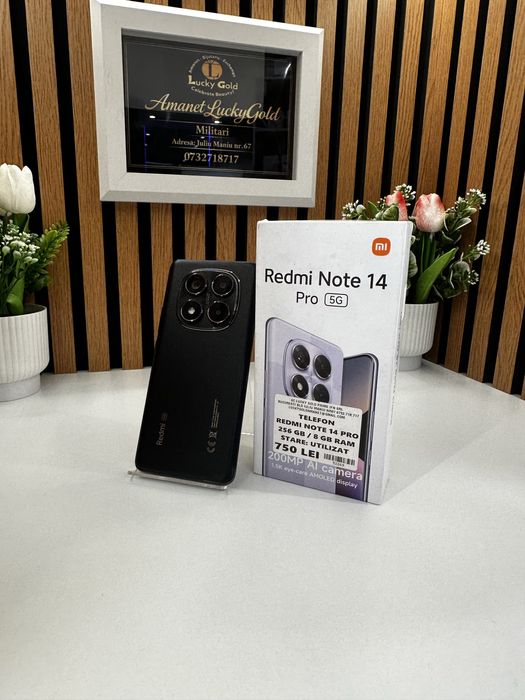 Redmi note 14 pro 256gb / 8gb ram Garantie! #52269