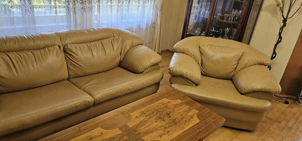 Canapea extensibila, cu 2 fotolii