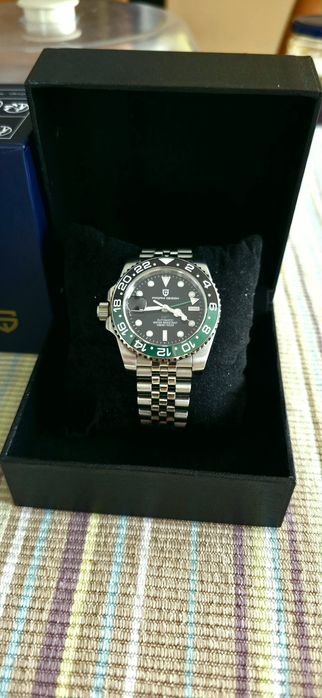 Pagani design gmt sprite, rolex