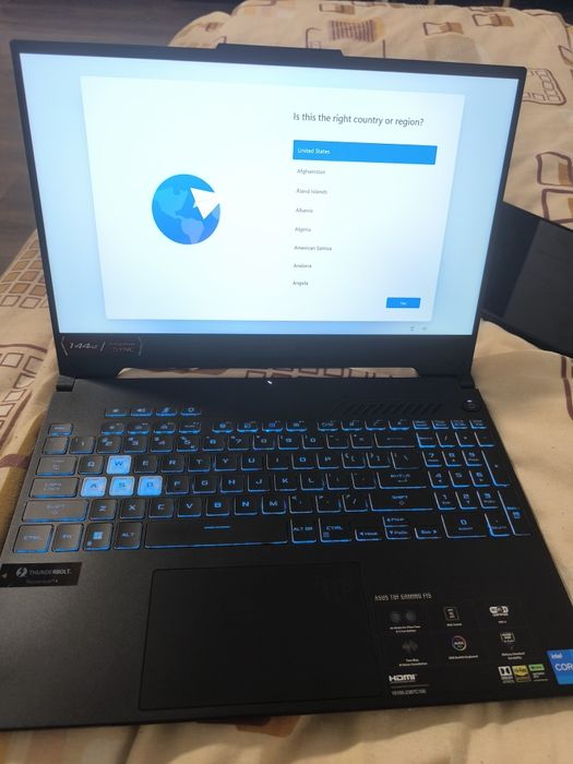 Laptop asus tuf f15