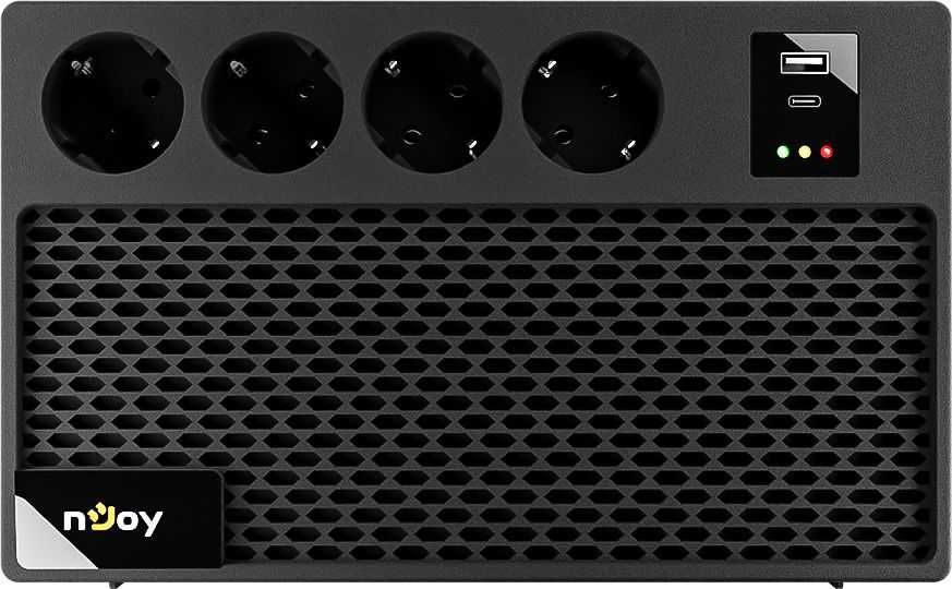 Чисто ново захранване UPS nJoy Renton 650 PLUS - SBLS665TRPCG01B - UPS 650VA/360W