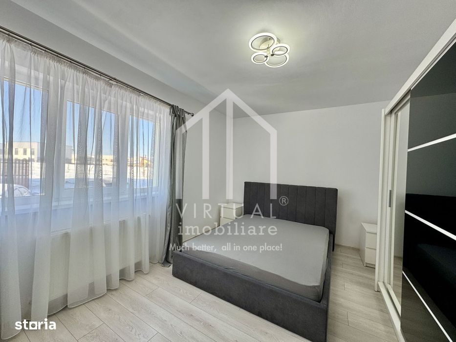 Apartament cu 2 camere, 60mp utili, baie cu geam, parcare privata