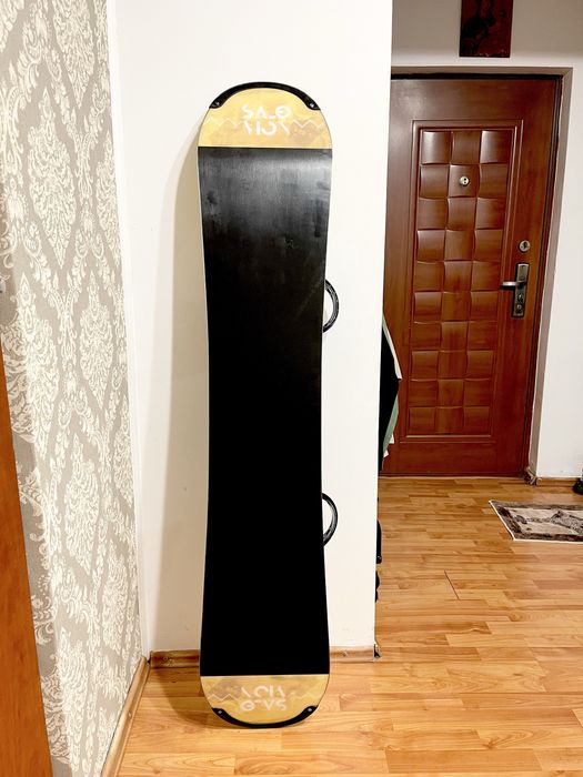 Placa snowboard 160 cm wide salomon cu legaturi