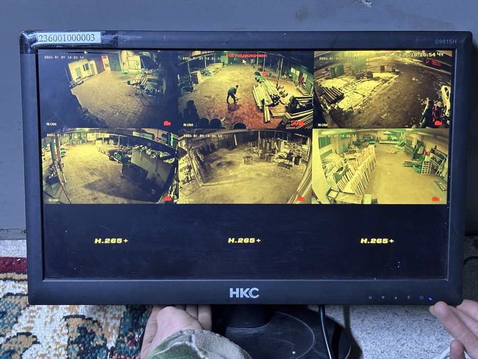 Установка камеры видеонаблюдение !