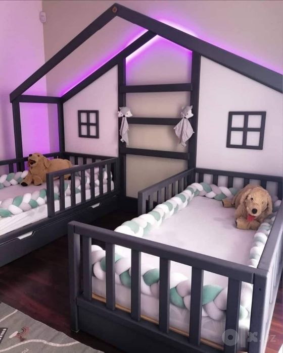 Krovat bolalar uchun PINTEREST turdagi Zamonaviy dizaynda yasab berami