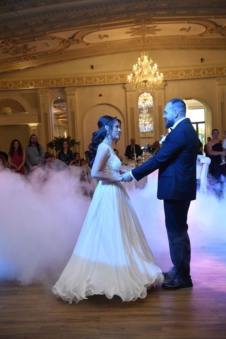 Rochie de mireasa Maya Fashion din 100% mătase naturală