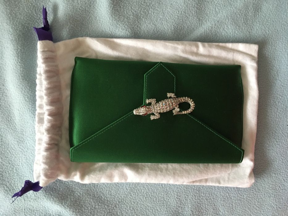 Луксозна чанта с кристали на Wilbur & Gussie