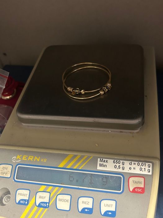 Златни обици 14 карата нови