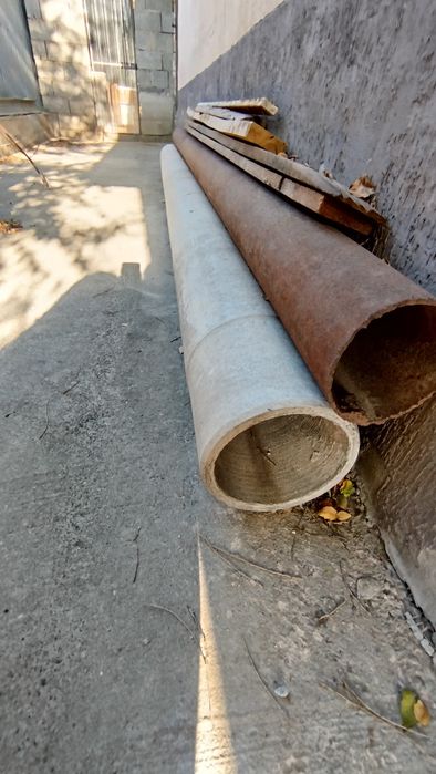 Продам трубы железо и асбест