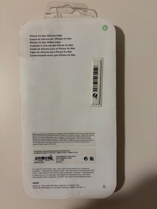 Оригинален калъф за iphone xs max розов