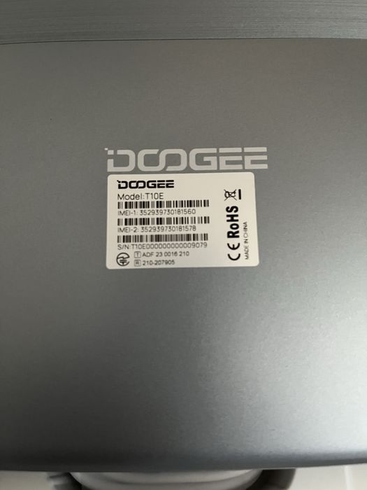 Tableta DooGee NOUA - 9GB Ram - 128 GB