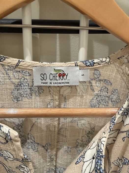 Платье б/у цветочное