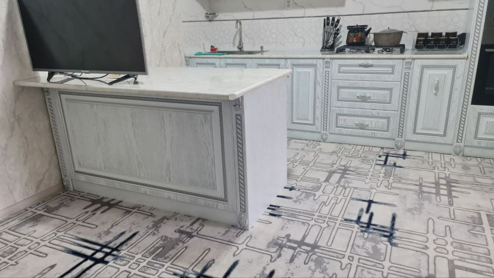 Кухонная мебель из натурального шпона