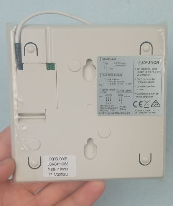 Проводной сенсорный пульт LG DELUXE, для VRF систем.