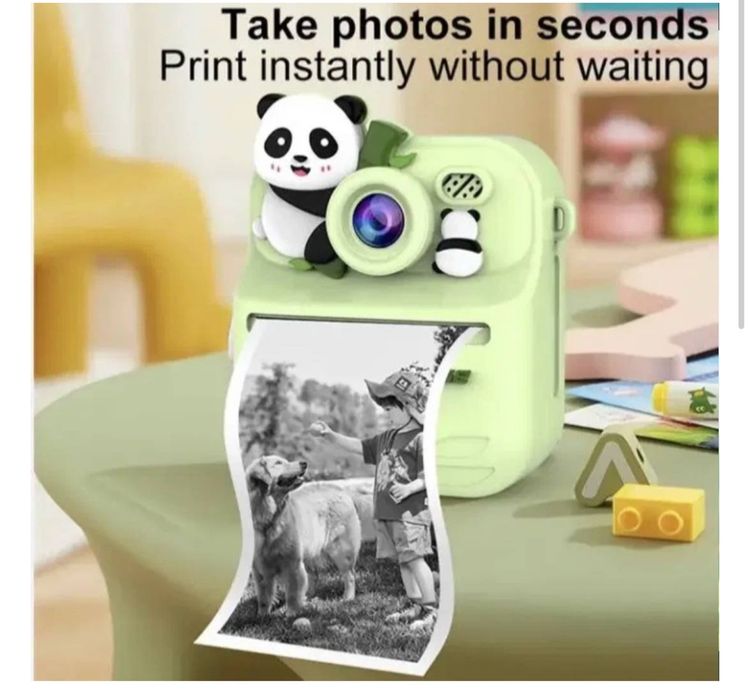 Детский фотоапарат с печатью