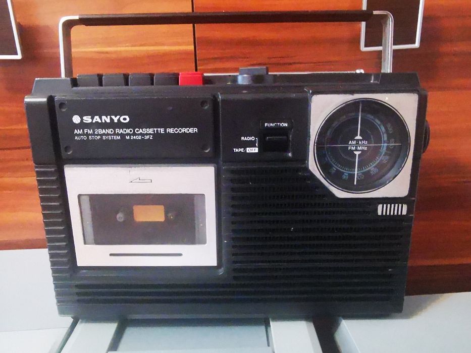 Radiocasetofon Sanyo Radio