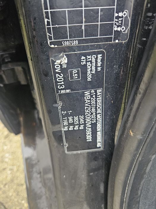 Motor Bmw x1 an 2014