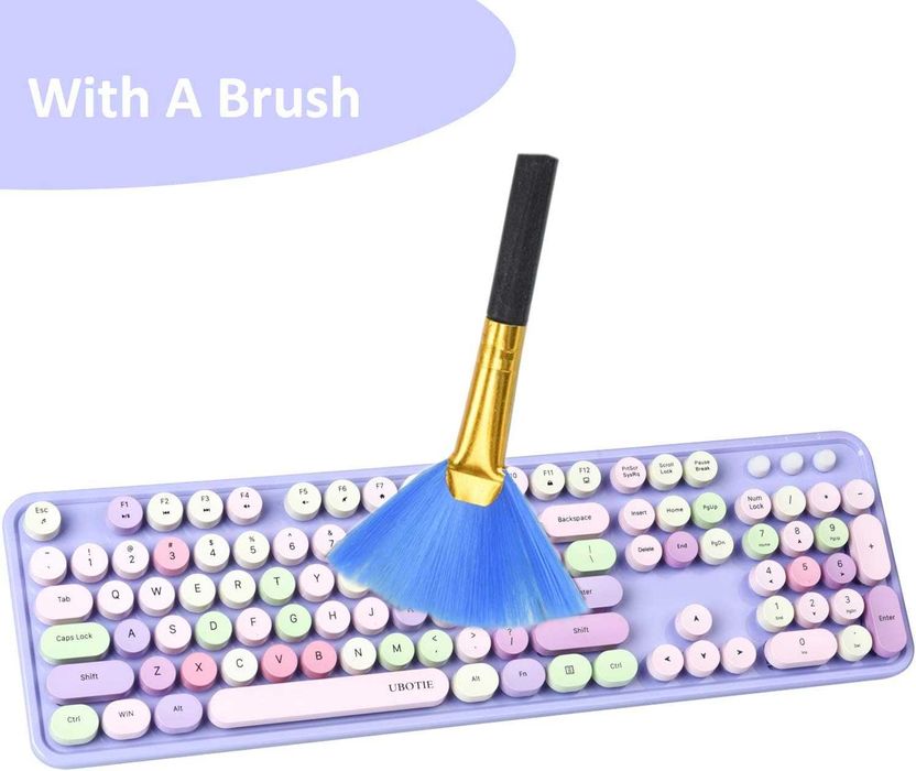 Комплект от компютърна клавиатура и мишка- безжични