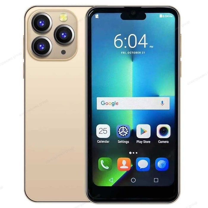 Smart phone i14 Pro Max 16GB+1TB 6.7 инча смарт телефон 7800mAh гр ...