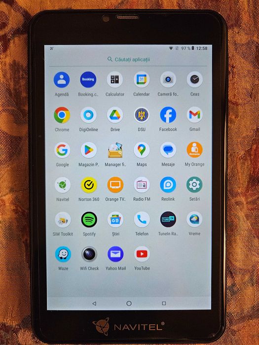 Tableta cu navigație Navitel T757, 4G, display 7", FULL EU