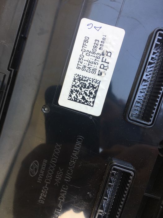 Comanda clima Cod: 97250-D7FB0  Hyundai Tucson 3 [2015 - 2020]